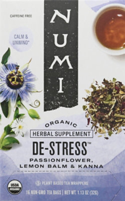 Numi Tea De Stress - 16 CT - Image 2