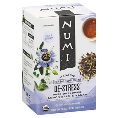 Numi Tea De Stress - 16 CT - Image 1