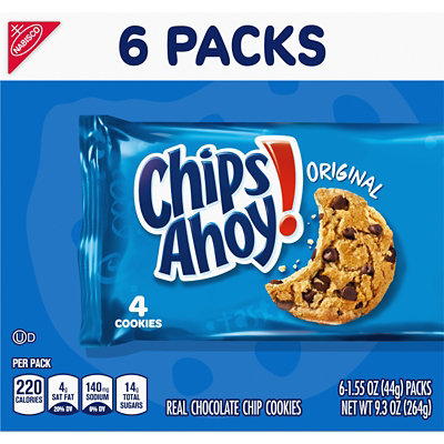 Chips Ahoy! Original Chocolate Chip Cookies 6 Count - 9.3 Oz - Image 8