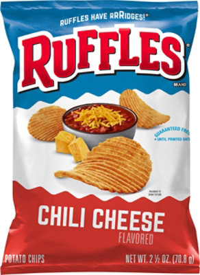 Ruffles Potato Chips Chili Cheese - 2.5 OZ