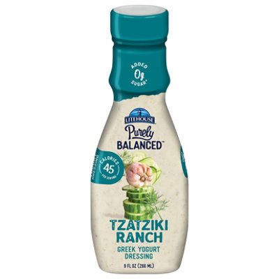 Litehouse Purely Balanced Tzatziki Ranch Dressing - 9 FZ - Image 3