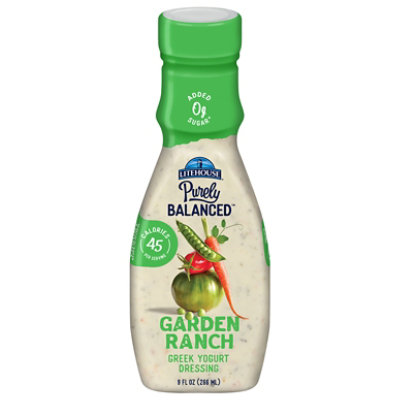 Litehouse Purely Balanced Garden Ranch Dressing - 9 FZ