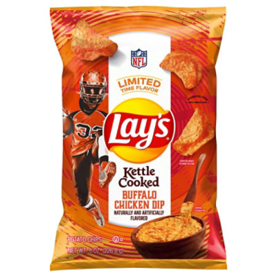 Lays Potato Chips Kettle Cooked Buffalo Chicken Dip - 8 Oz - Image 1