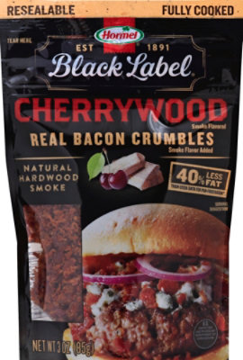 Hormel Black Label Cherrywood Real Bacon Crumbles - 3 OZ - Image 1