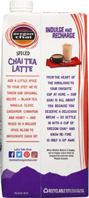 Oregon Chai Organic & Gluten Free Spiced Chai Tea Latte - 32 Oz - Image 5
