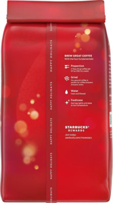 Starbucks Holiday Blend 100% Arabica Limited Edition Medium Roast Ground Coffee Bag - 17 Oz - Image 5