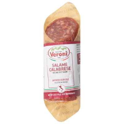 Veroni Salame Calabrese Chub - 6 OZ - Image 3