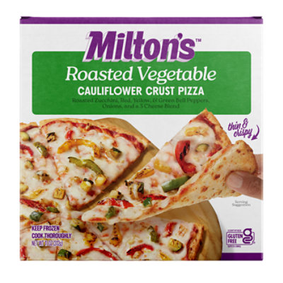 Milton's Craft Bakers Roasted Vegetable Cauliflower Crust Pizza - 11 Oz - Image 1