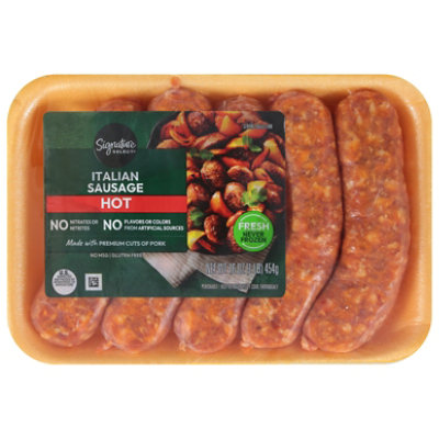 Signature SELECT Italian Hot Sausage - 16 Oz - Image 3