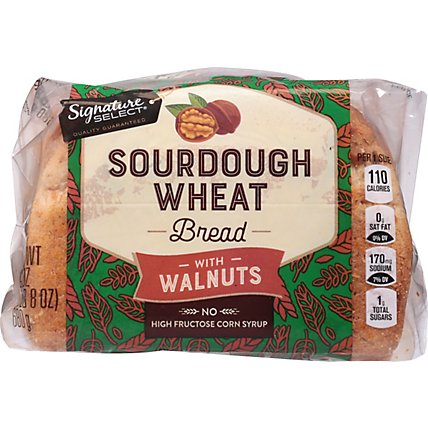 Signature Select Wheat Sourdough Bread With Walnuts - 24 OZ - Image 2