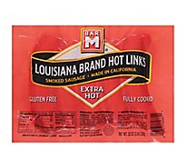 Bar-M Sausage Louisiana Hot Link - 32 OZ