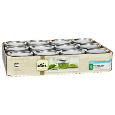 Kerr W/m Half Pint Jar - 12 CT - Image 1