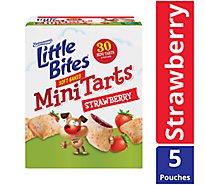 Entenmann's Little Bites Soft Baked Mini Strawberry Tarts - 7 Oz