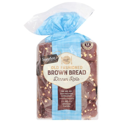 Signature Select Restaurant Classics Brown Bread Rolls - 18 OZ