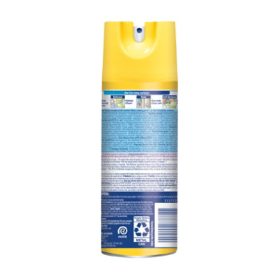 Lysol Lemon Breeze Disinfectant Spray - 12.5 Oz - Image 3