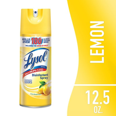 Lysol Lemon Breeze Disinfectant Spray - 12.5 Oz - Image 1