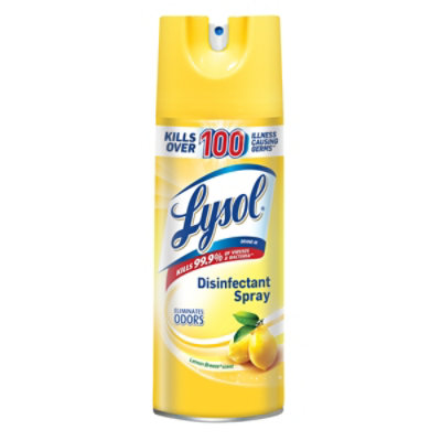 Lysol Lemon Breeze Disinfectant Spray - 12.5 Oz - Image 3