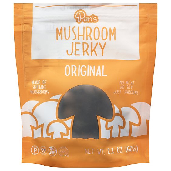 Pan's Mushroom Jerky - Original - 2.2 OZ
