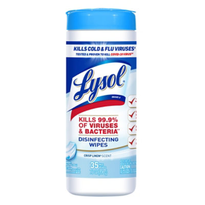 Lysol Crisp Linen Disinfecting Wipes - 35 Count - Image 2