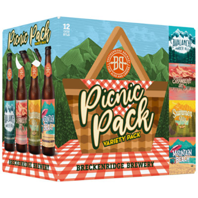 Breckenridge Brewery Picnic Pack Variety Pack Bottles - 12-12 Fl. Oz. - Image 1