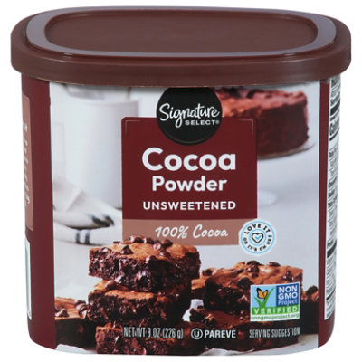 Signature SELECT Cocoa Powder Unsweetened - 8 OZ - Image 3