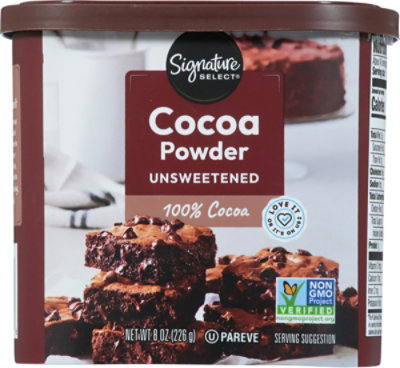 Signature SELECT Cocoa Powder Unsweetened - 8 OZ - Image 6