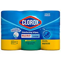Clorox Wipes Bleach Free Disinfecting Cleaning Wipes Value Pack - 3-75 Count - Image 3