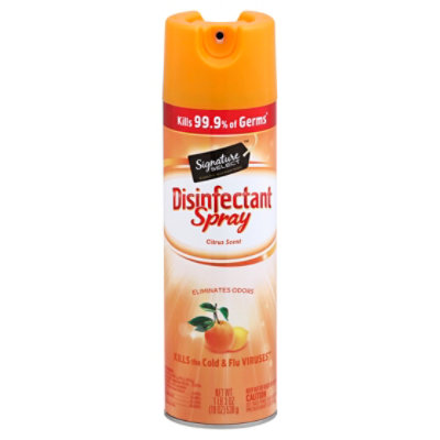 Signature SELECT Disinfectant Spray Citrus - 19 OZ - Image 1