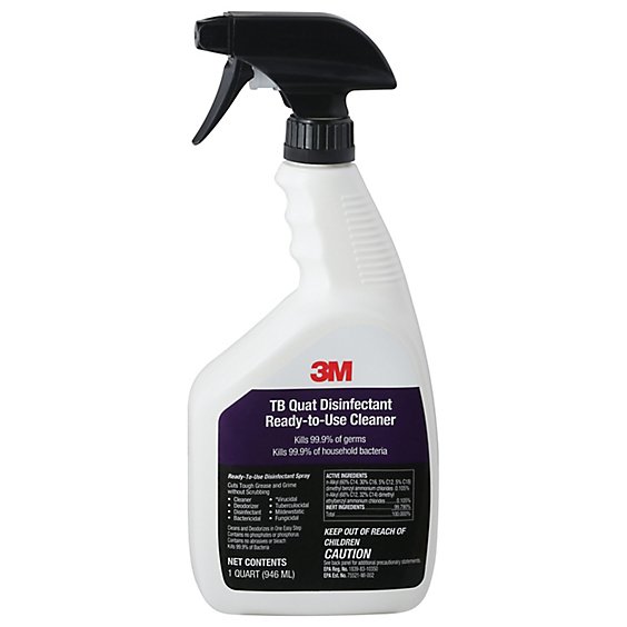 3m Tb Quat Disinfectant - 1 QT
