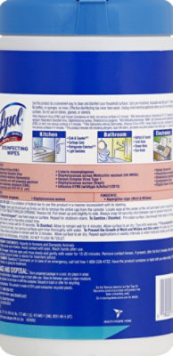 Lysol Disinfecting Wipes Ocean Fresh Scent - 80 CT - Image 3