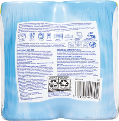 Signature SELECT Fresh Lemon Disinfectant Wipes - 150 Count - Image 4
