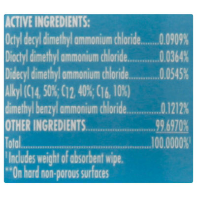 Signature SELECT Fresh Scent Disinfectant Wipe - 35 Count - Image 3