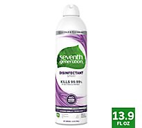 Seventh Generation Disinfectant Lavender And Vanilla - 13.9 FZ