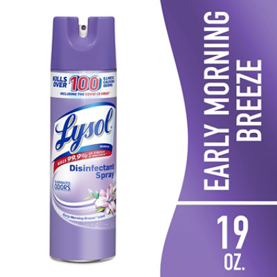 Lysol Early Morning Breeze Disinfectant Spray - 19 Fl. Oz. - Image 1