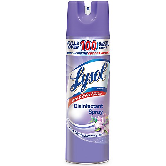 Lysol Early Morning Breeze Disinfectant Spray - 19 Fl. Oz.