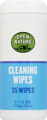 Open Nature Cleaning Wipes - 35 CT - Image 2
