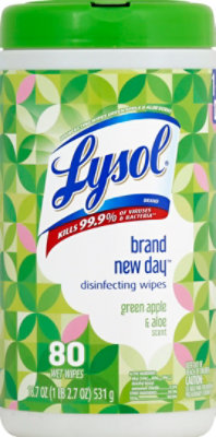 Lysol Dws Bnd Gr Apl&aloe 80ct - 80 CT - Image 2