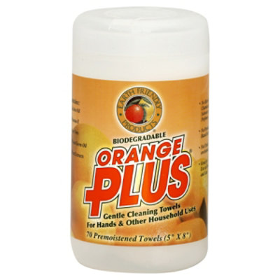 Earth Frie Towel Orange Gnt - EA - Image 1