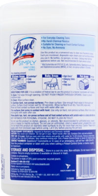 Lysol Wipes Simply Orange - 80 CT - Image 3