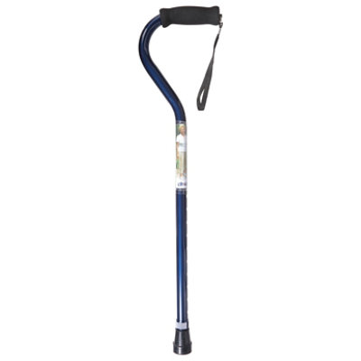 Drive Cane Offset Navy - Each - Image 1