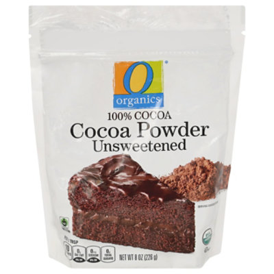 O Organic Cocoa Powder Unsweetened 8 OZ Vons