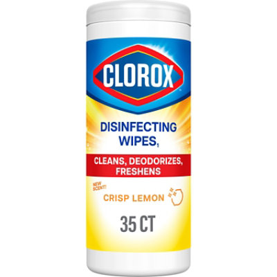 Clorox Lemon Fresh Disinfecting Wipes - 35 CT