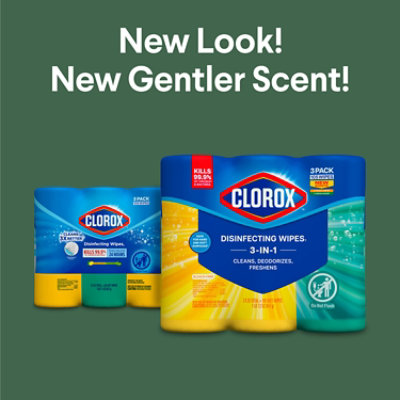 Clorox Disinfecting Wipes Fresh Scent/lemon Fresh Value Pack - 3-35 CT - Image 3