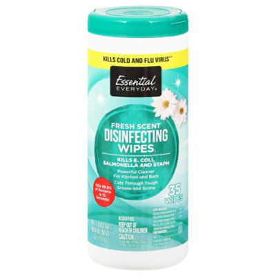 Essential Everday Wipes Fresh Scent - 35 CT - Image 3