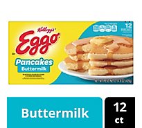 Eggo Frozen Pancakes Breakfast Buttermilk 12 Count - 14.8 Oz