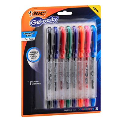 Bic Gelocity Stic - 8 CT