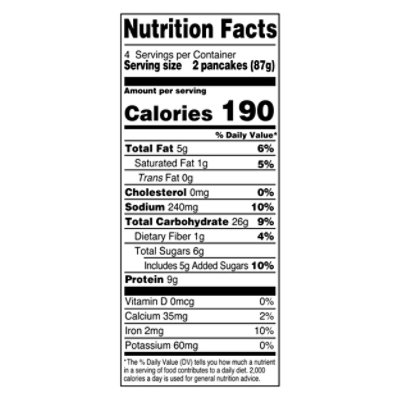 Vans Pancake Chocolate Chip - 12.4 OZ - Image 4