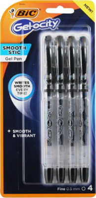 Bic Gelocity Stic Blk - 4 CT - Image 2