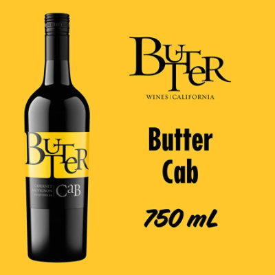 Jam Cellars Butter Cabernet Sauvignon California Red Wine - 750 Ml - Image 1