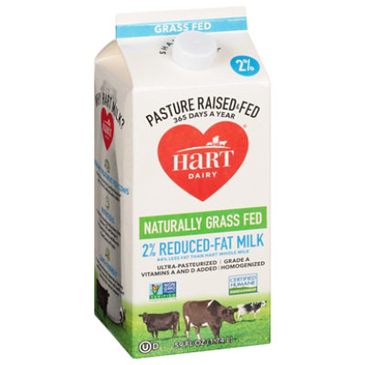 Hart Dairy 365 Grass Fed Milk 2 59 FZ Safeway